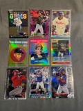 9 Card Lot of Prizms & Refractors With Rookies & Stars!