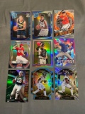 9 Card Lot of Prizms & Refractors With Rookies & Stars!