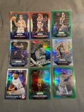 9 Card Lot of Prizms & Refractors With Rookies & Stars!