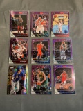 9 Card Lot of Prizms & Refractors With Rookies & Stars!