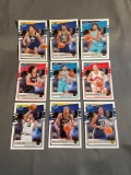 9 Card Lot of Basketball Rookie Cards - Mostly Newer Sets - HOT!