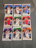 9 Card Lot of Basketball Rookie Cards - Mostly Newer Sets - HOT!