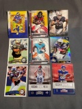 9 Card Lot of Footballl Rookie Cards - Mostly Newer Sets - HOT!