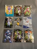 9 Card Lot of Footballl Rookie Cards - Mostly Newer Sets - HOT!