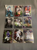 9 Card Lot of Footballl Rookie Cards - Mostly Newer Sets - HOT!