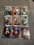 9 Card Lot of Footballl Rookie Cards - Mostly Newer Sets - HOT!