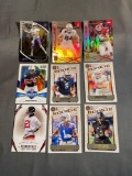 9 Card Lot of Footballl Rookie Cards - Mostly Newer Sets - HOT!