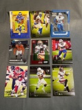 9 Card Lot of Footballl Rookie Cards - Mostly Newer Sets - HOT!