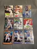 9 Card Lot of Baseball Rookie Cards - Future Stars & Hall of Famers