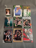 9 Card Lot of Giannis Antetokounmpo Baseketball Cards