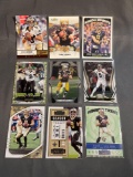 9 Card Lot of Drew Brees Football Cards