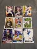 9 Card Lot Jacob DeGrom Baseball Cards