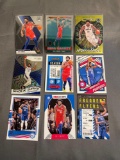 9 Card Lot Joel Embiid Basketball Cards