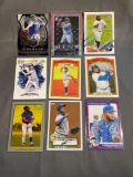 9 Card Lot Vladimir Guerrero Jr. Baseball Cards