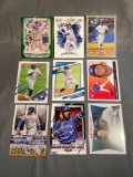 9 Card Lot Vladimir Guerrero Jr. Baseball Cards