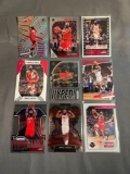 9 Card Lot James Harden Basketball Cards