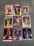 9 Card lot LeBron James Basketball Cards