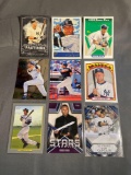 9 Card Lot Derek Jeter Baseball Cards