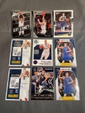 9 Card Lot Nikola Jokic Basketball Cards