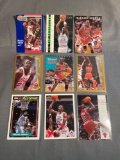 9 Card Lot Michael Jordan Basketball Cards