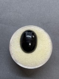 Oval 16x12mm Polished Loose Onyx Cabochon