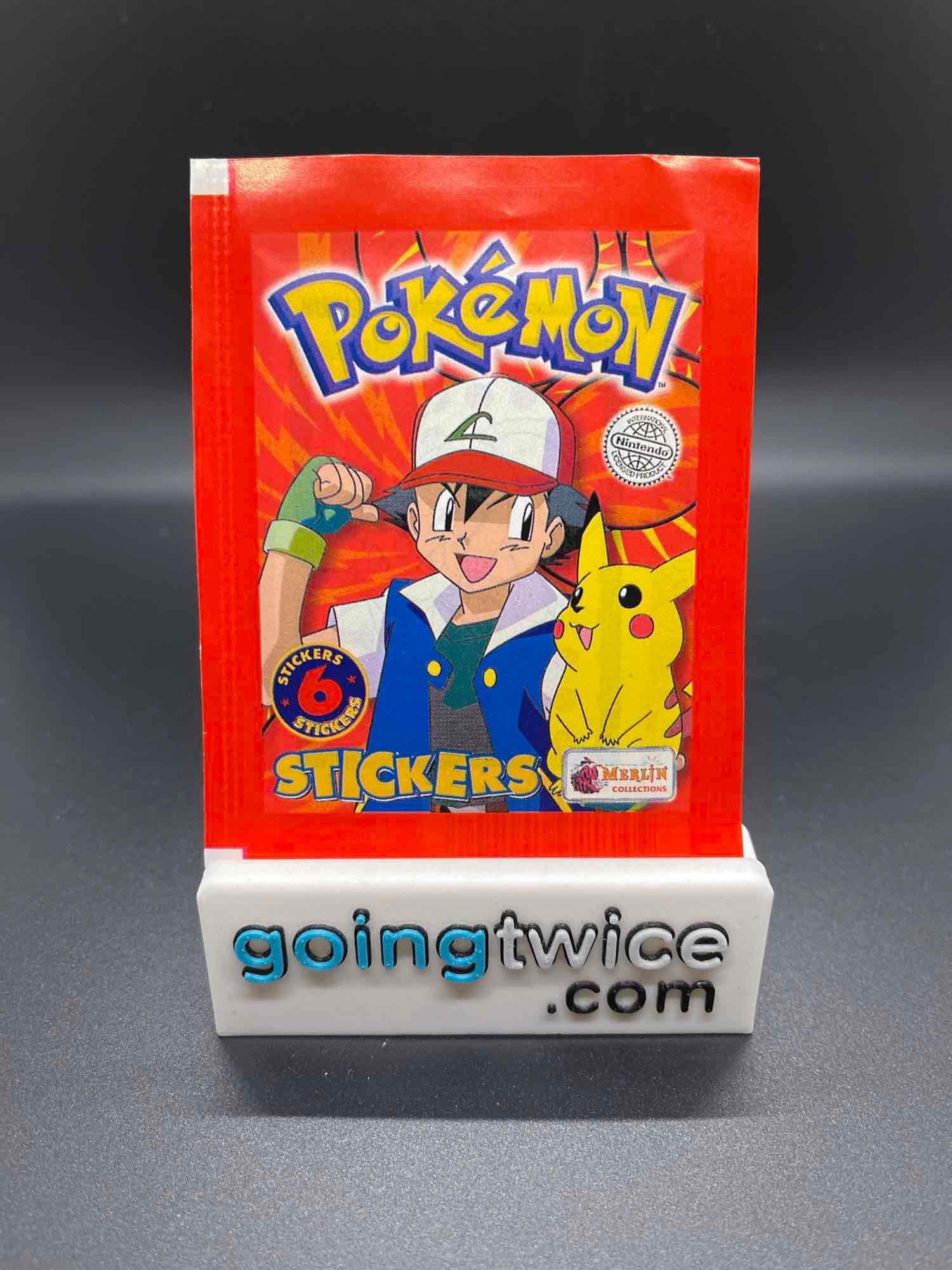 RARE Factory Sealed 1999 Topps Merlin POKEMON 6 | Proxibid
