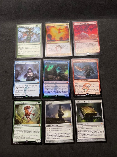 9 Card Lot of Magic the Gathering MTG Rares & Mythic Rares from Huge Collection