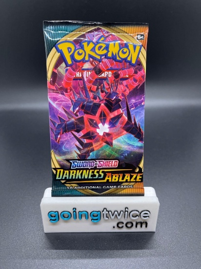 Factory Sealed Pokemon Darkness Ablaze 10 Card Pack