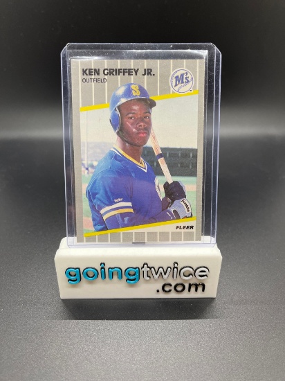 1989 Fleer #548 Ken Griffey Jr. Mariners ROOKIE Baseball Card