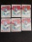 6 Card Lot of 1989 Topps THURMAN THOMAS Bills ROOKIE Football Cards