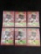 6 Card Lot of 1989 Pro Set TIM BROWN Raiders ROOKIE Football Cards