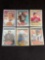 6 Card Lot of Vintage 1980 Topps Football Hall of Famer Football Cards