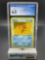CGC Graded 1999 Base Set Shadowless 65/102 STARYU Trading Card