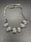 Sterling Siam 16 inch Necklace From Large Estate