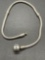 Pandora Sterling Snake Chain Barrel Clasp Charm Bracelet 8.5 inch