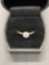 Pandora Sterling Crown Style Cz Ring Size 6.75