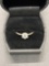 Pandora Sterling Crown Style Cz Ring Size 7.5