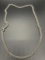 Sterling Rolo Necklace 24 inch From Large Jewelry Purchase
