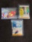 Lot of 3 Vintage Japenese Pokemon Holofoil Vending Stickers from Crazy Collection