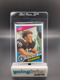 1984 Topps #111 HOWIE LONG Raiders Hall of Famer ROOKIE Football Card
