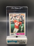1982 Topps #487 RONNIE LOTT 49ers In Action ROOKIE Football Card