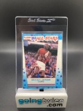 1989-90 Fleer Sticker #3 MICHAEL JORDAN Bulls Basketball Card