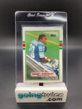 1989 Topps Traded #83T BARRY SANDERS Lions ROOKIE Football Card