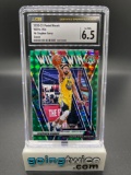 CSG Graded 2020-21 Panini Mosaic Will to Win #6 Stephen Curry Green Basketball Card