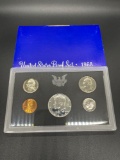 1968 United States Proof Coin Set From Large Estate