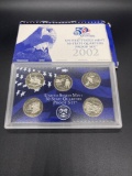 2002 United States Mint 50 State Quarters Proof Set From Large Estate