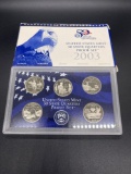 2003 United States Mint 50 State Quarters Proof Set From Large Estate
