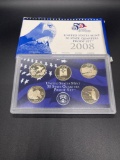 2008 United States Mint 50 State Quarters Proof Set From Large Estate