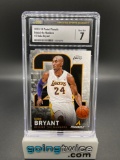 CSG Graded 2013-14 Panini Pinnacle Bhind the Numbers #3 Kobe Bryant Basketball Card