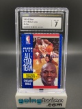 CSG Graded 1991-92 Fleer #211 Michael Jordan All-Star Basketball Card